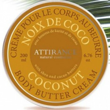 Купить - Attirance Coconut Body Butter Cream - Крем-масло для тела Кокос