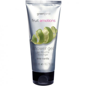 Купить - Greenland Fruit Emotions Shower Gel Lime & Vanilla - Гель для душа Лайм-Ваниль