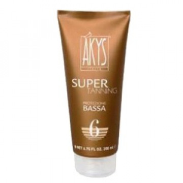 Купить - Akys Super Tanning - Солнцезащитная эмульсия для лица и тела SPF 6