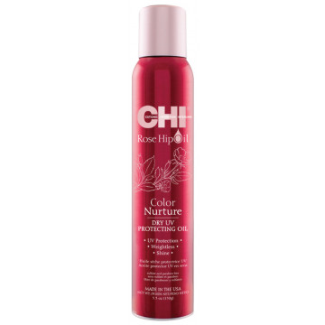 Купить - CHI Rose Hip Oil Color Nurture Dry UV Protecting Oil - Защитный спрей-блеск с маслом шиповника