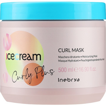 Купить - Inebrya Ice Cream Curly Plus Curl Mask - Маска для вьющихся волос