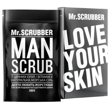 Купить - Mr.Scrubber Man Coffee Bean Scrub - Кофейный скраб для тела