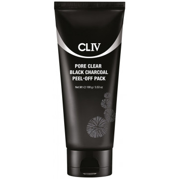 Купить - CLIV Pore Clear Black Charcoal Peel-off Pack - Маска-пленка с черным углем для очищения пор от загрязнений