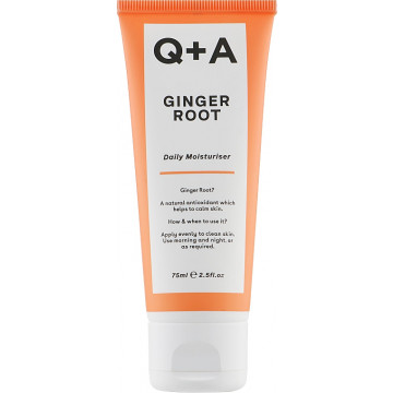 Купить - Q+A Ginger Root Daily Moisturiser - Увлажняющий крем на основе корня имбиря