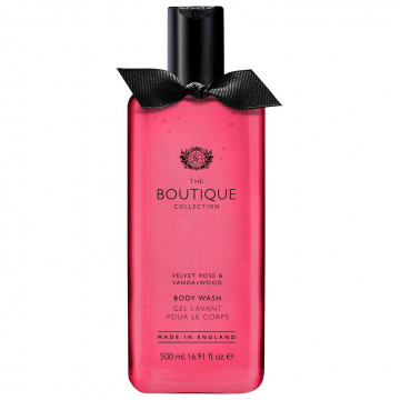 Купить - Grace Cole Velvet Rose&Sandalwood Body Wash - Гель для душа "Бархатная роза и сандаловое дерево"