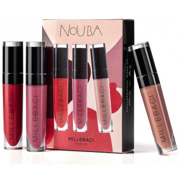 Купить - Nouba Millebaci Travel Colorful Set - Набор стойких помад