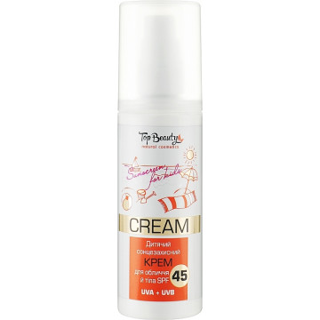 Купить - Top Beauty Sun Cream SPF45 - Детский солнцезащитный крем