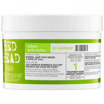 Купить - Tigi Bed Head Urban Anti+Dotes Re-Energize Treatment Mask - Бодрящая маска для нормальных волос 