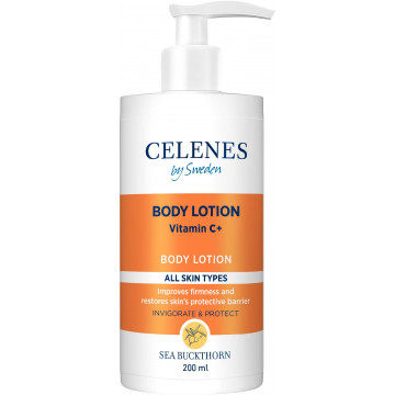 Купить - Celenes Sea Buckthorn Body Lotion - Лосьон для тела с облепихой для всех типов кожи