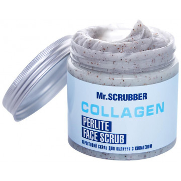 Купить - Mr.Scrubber Collagen Perlite Face Scrub - Перлитовый скраб для лица с коллагеном