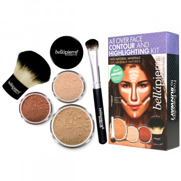 Купить - Bellapierre All Over Face Highlight & Contour Kit - Набор для моделирования лица