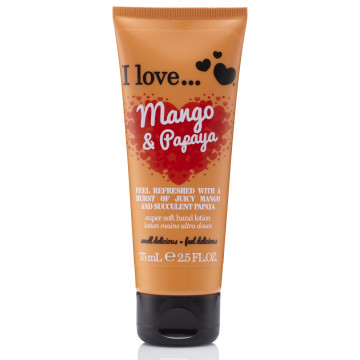 Купить - I Love Mango & Papaya Super Soft Hand Lotion - Лосьон для рук "Манго и папайя"