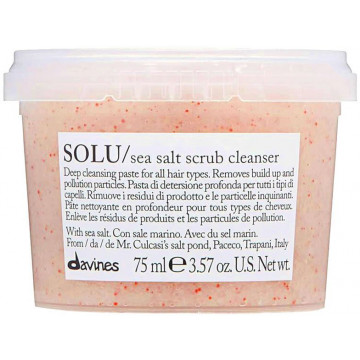 Купить - Davines Essential Haircare Solu Sea Salt Scrub Cleancer - Очищающая паста-скраб с морской солью