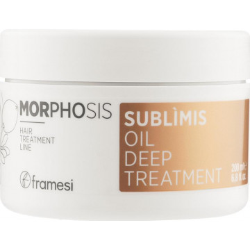 Купить - Framesi Morphosis Sublimis Oil Deep Treatment - Маска для волос с аргановым маслом