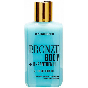 Купить - Mr.Scrubber Bronze Body D-Panthenol After Sun Body Gel - Успокаивающий, увлажняющий гель после загара с Д-пантенолом и маслом авокадо