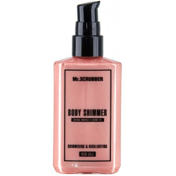 Купить - Mr.Scrubber Body Shimmer Rose Gold - Шиммер для тела