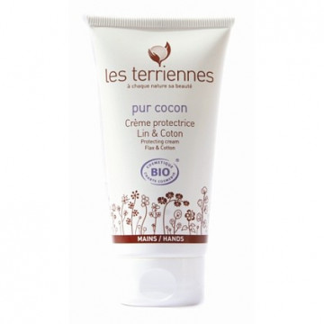 Купить - Les Terriennes Protective Flax and Cotton Hand Cream - Защитный крем для рук Лен/Коттон