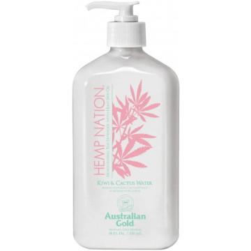 Купить - Australian Gold Hemp Nation Kiwi & Cactus Body Lotion - Увлажняющий закрепитель загара (Киви-Кактус)