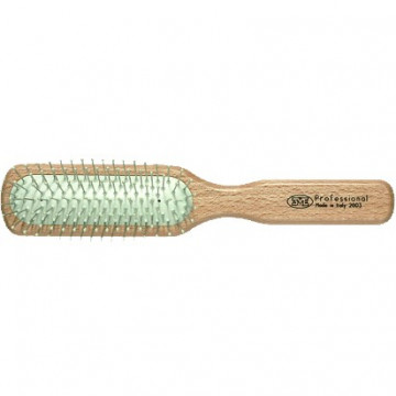 Купить - 3ME Maestri 3ME 2003 - Расческа с ручкой из бука большая прямоугольная с металлическими штифтами и чашечками Premiere Купить - 3ME Maestri 3ME 2003 - Расческа с ручкой из бука большая прямоугольная с металлическими штифтами и чашечками Premiere