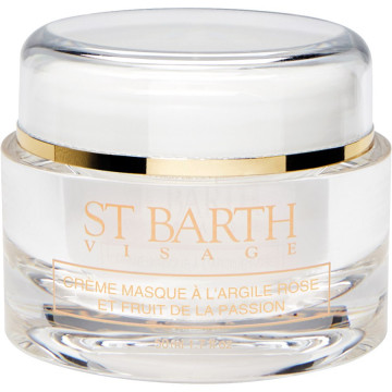 Купить - Ligne St Barth Cream Mask With Pink Clay and Passion Fruit - Крем-маска с розовой глиной и экстрактом маракуйи