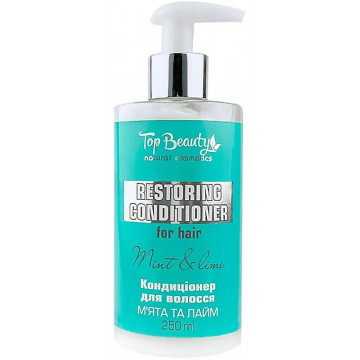 Купить - Top Beauty Restoring Conditioner For Hair Mint And Lime - Кондиционер для волос "Мята и лайм"