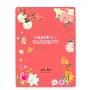 Купить - Eyenlip Salmon Oil Moisture Essence Mask - Тканевая маска для лица с маслом лосося