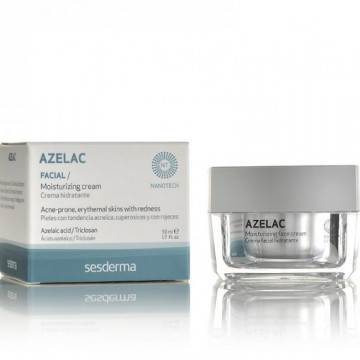 Sesderma Azelac Moisturizing Facial Cream - Увлажняющий крем для лица