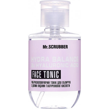 Купить - Mr.Scrubber Face ID. Hydra Balance 2x Hyaluronic Acid Face Tonic - Ультраувлажняющий тоник для лица с двумя видами гиалуроновой кислоты