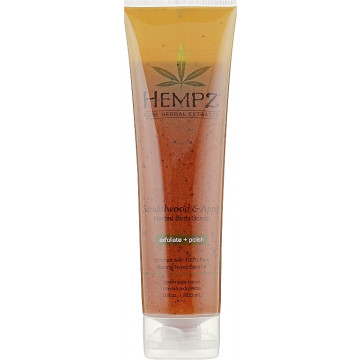 Купить - Hempz Body Scrub Sandalwood and Apple - Скраб для тела "Фьюжен Сандал-Яблоко"