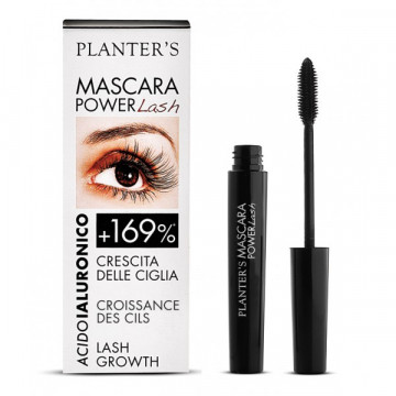 Купить - Planter’s Hyaluronic Acid Mascara Power Lash - Тушь для ресниц с гиалуроновой кислотой 8 мл (Черная)