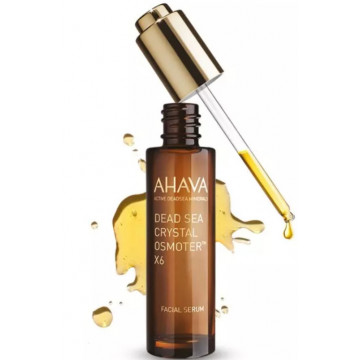 Купить - Ahava Dead Sea Crystal Osmoter™ x6 Facial Serum - Сыворотка для лица "Супер-сияние" с кристаллами Мертвого моря