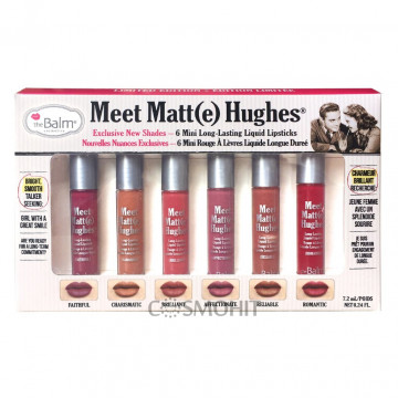 Купить - TheBalm Meet Matte Hughes Mini Kit Vol. 2 - Мини набор матовых помад для губ