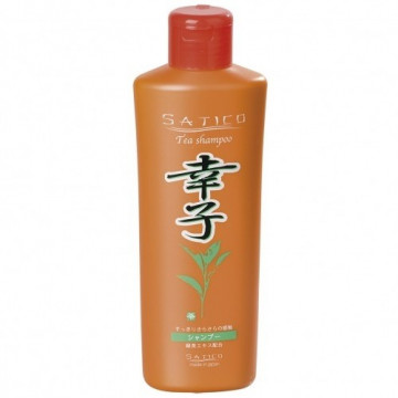 Купить - Kanebo Satico GoKadzoku Green Tea Shampoo - Шампунь для волос биоактивный с экстрактом зеленого чая