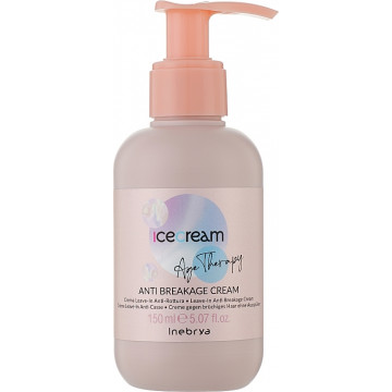 Купить - Inebrya Ice Cream Age Therapy Anti Breakage Cream - Несмываемый крем против ломкости волос