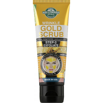 Купить - Hollywood Style Wrinkle Gold Scrub - Антивозрастной скраб с золотом