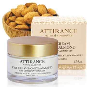 Купить - Attirance Honey & Almond Day Face Cream - Дневной крем Мед и Миндаль для комбинированной кожи