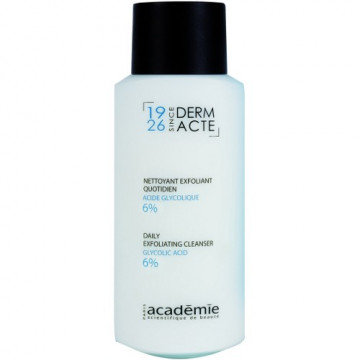 Купить - Academie Derm Acte Daily Exfoliating Cleanser Glycolic Acid 6% - Эмульсия-эксфолиант с гликолевой кислотой 6%