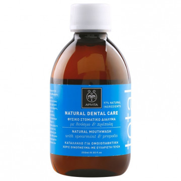 Купить - Apivita natural dental care natural mouthwash with propolis and spearmint - Натуральное средство для полоскания рта с мятой и прополисом