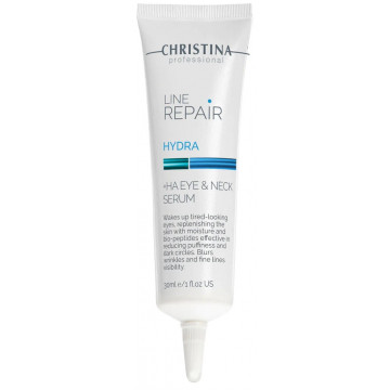 Купить - Christina Line Repair Hydra HA Eye & Neck Serum - Сыворотка для кожи вокруг глаз и шеи