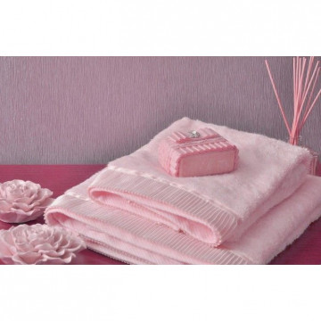 Купить - Pavia Satin Pink - Набор полотенец (розовый)