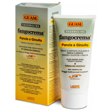 Купить - Guam Tourmaline Fangocrema Pancia e Girovita - Фанго крем для живота и талии с разогревающим действием
