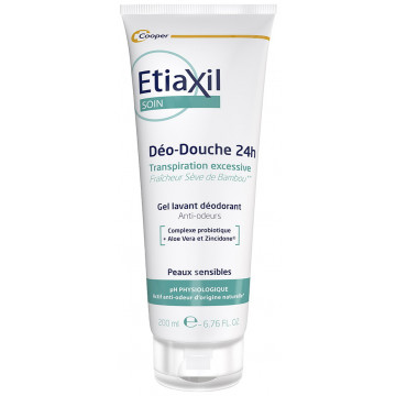 Купить - Etiaxil Shower Gel Deo 24H - Гель для душа "Защита 24 часа" с ароматом бамбука