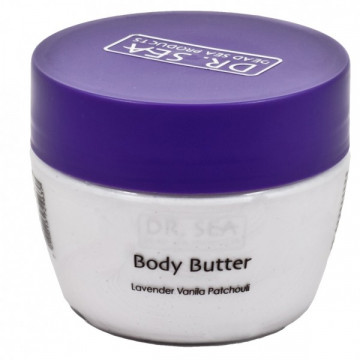 Купить - Dr. Sea Body Butter - Масло для тела для предотвращения старения с маслами лаванды, ванили и пачули