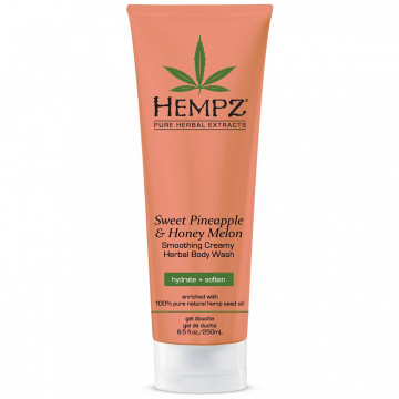 Купить - Hempz Sweet Pineapple&Honey Melon Body Wash - Увлажняющий гель-крем для душа "Ананас и Медовая дыня"