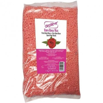 Купить - Depileve Euro Rosa Wax - Традиционный розовый воск в гранулах