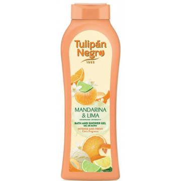 Купить - Tulipan Negro Mandarin and lime shower gel - Гель для душа Мандарин и Лайм