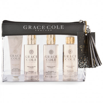 Купить - Grace Cole Travel Set Vanilla Blush&Peony - Набор для путешествий "Ваниль и пион"