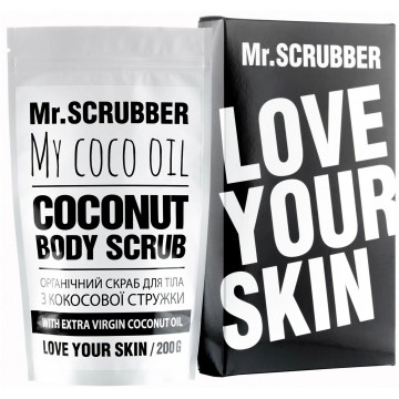 Купить - Mr.Scrubber My Coco Oil Coconut Body Scrub - Кокосовый скраб для тела