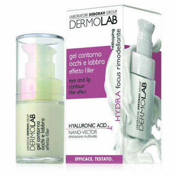 Купить - Deborah Dermolab Eye Contour Gel - Гель для контура кожи глаз и губ