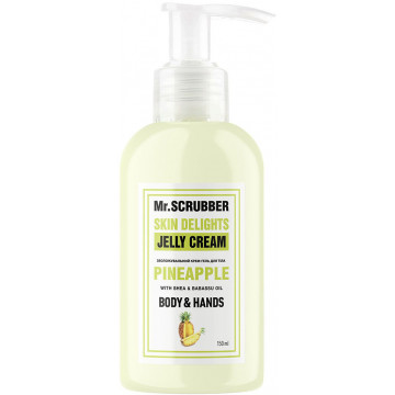 Купить - Mr.Scrubber Skin Delights Body&Hands Jelly Cream "Pineapple" - Крем-гель для тела и рук